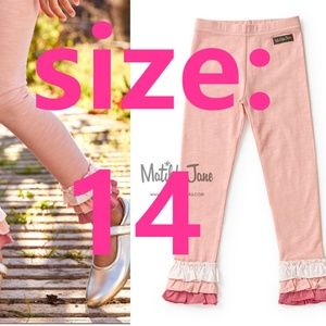 NEW Matilda Jane  Top of the World Legging size 14